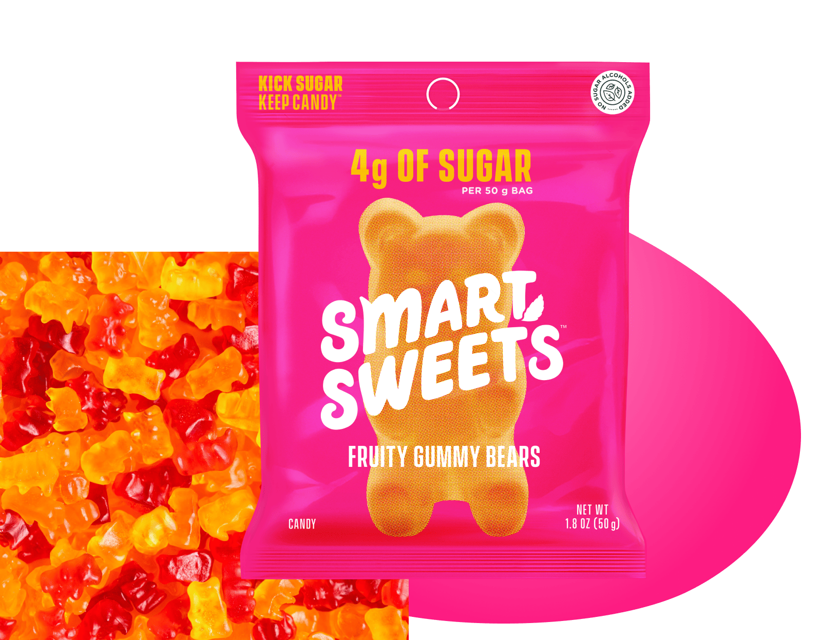 Fruity Gummy Bears - Low Sugar Gummy Candy