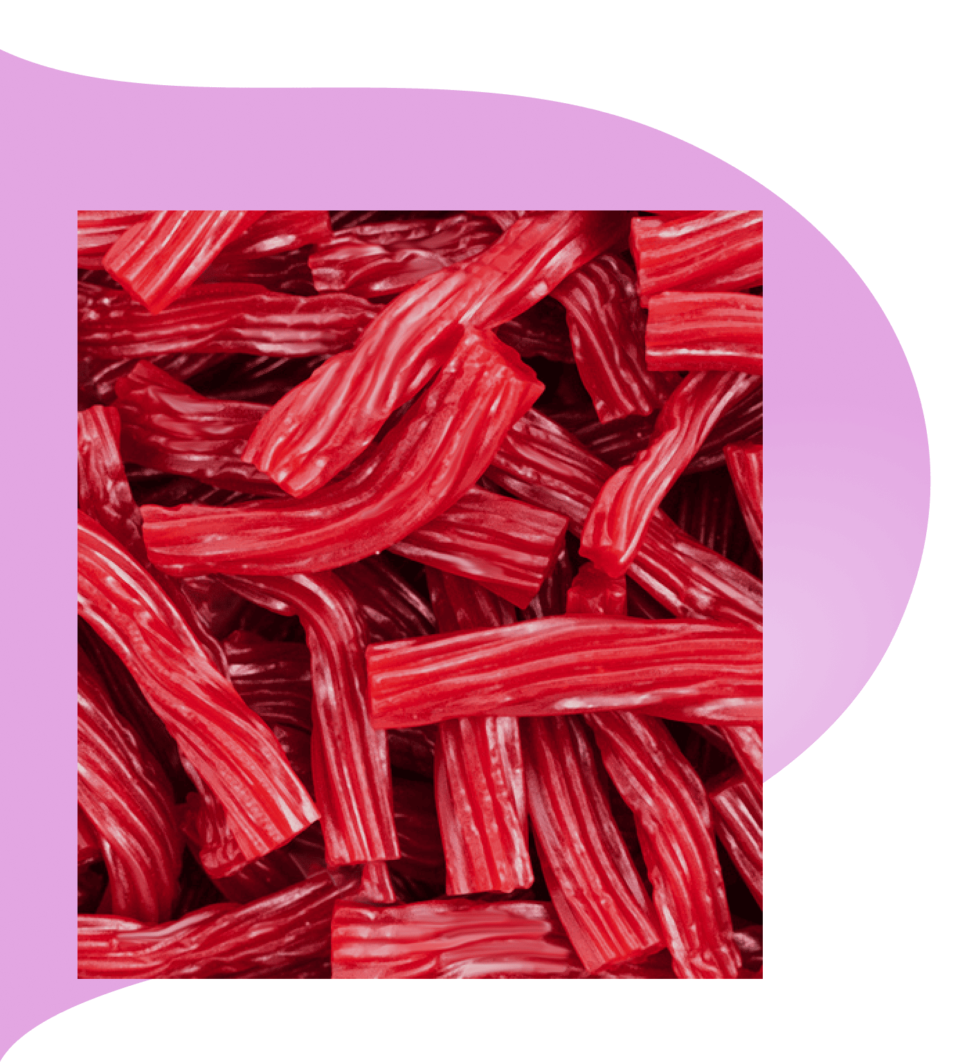 PIle of Red Twists
