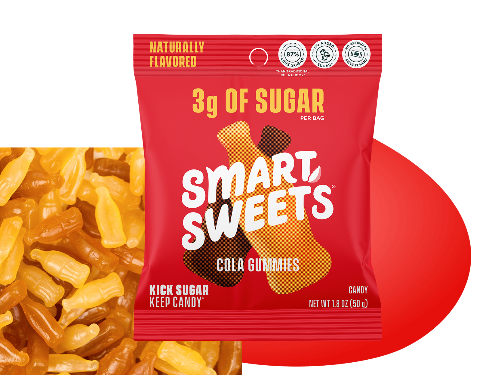 Cola Gummies - Low Sugar Candy | SmartSweets – SmartSweets US