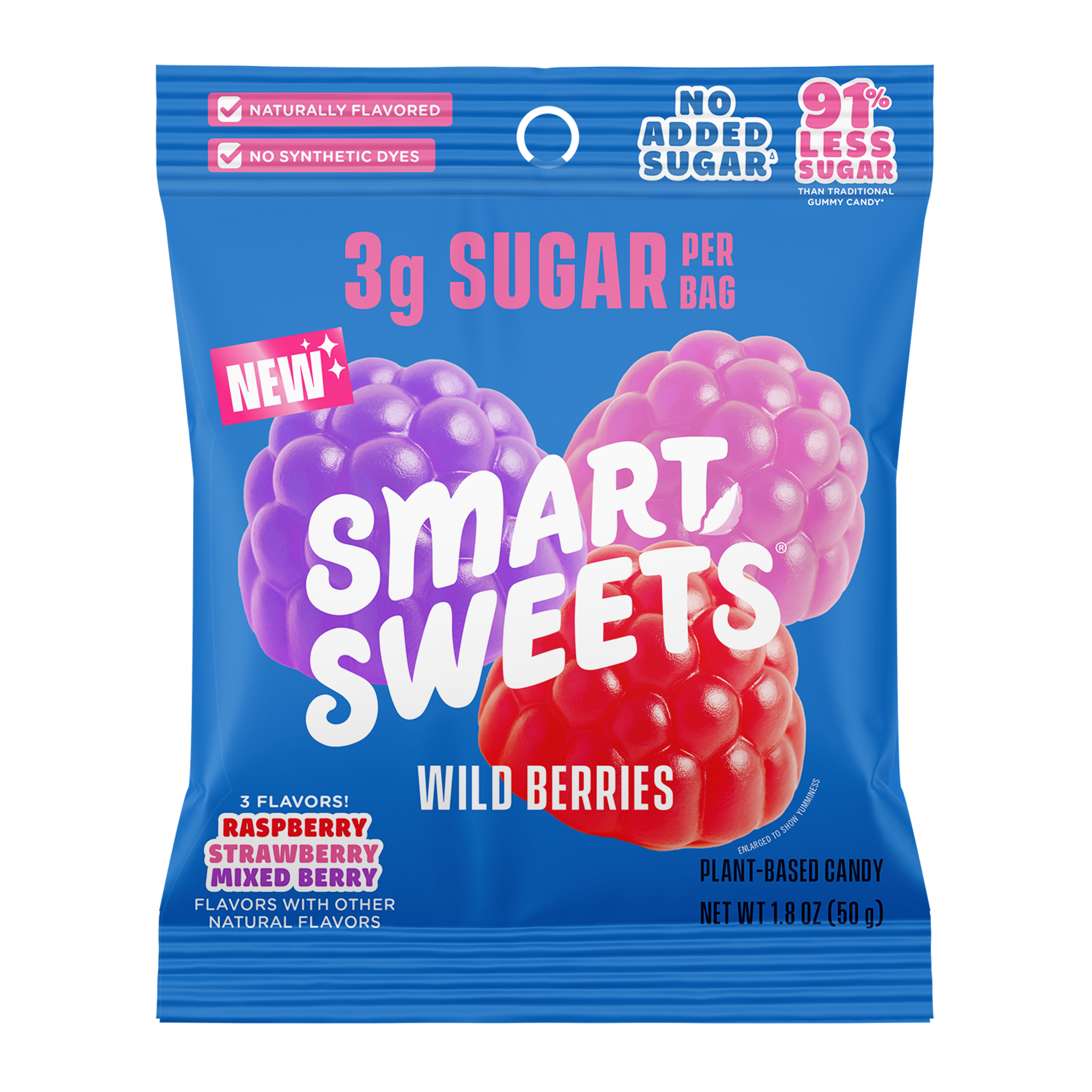 Wild Berries - Low Sugar Gummies – SmartSweets US