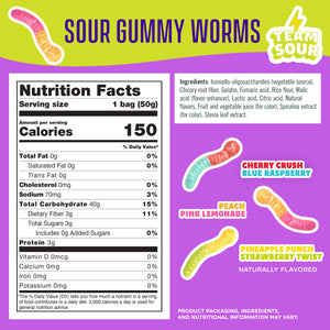 Sour Gummy Worms