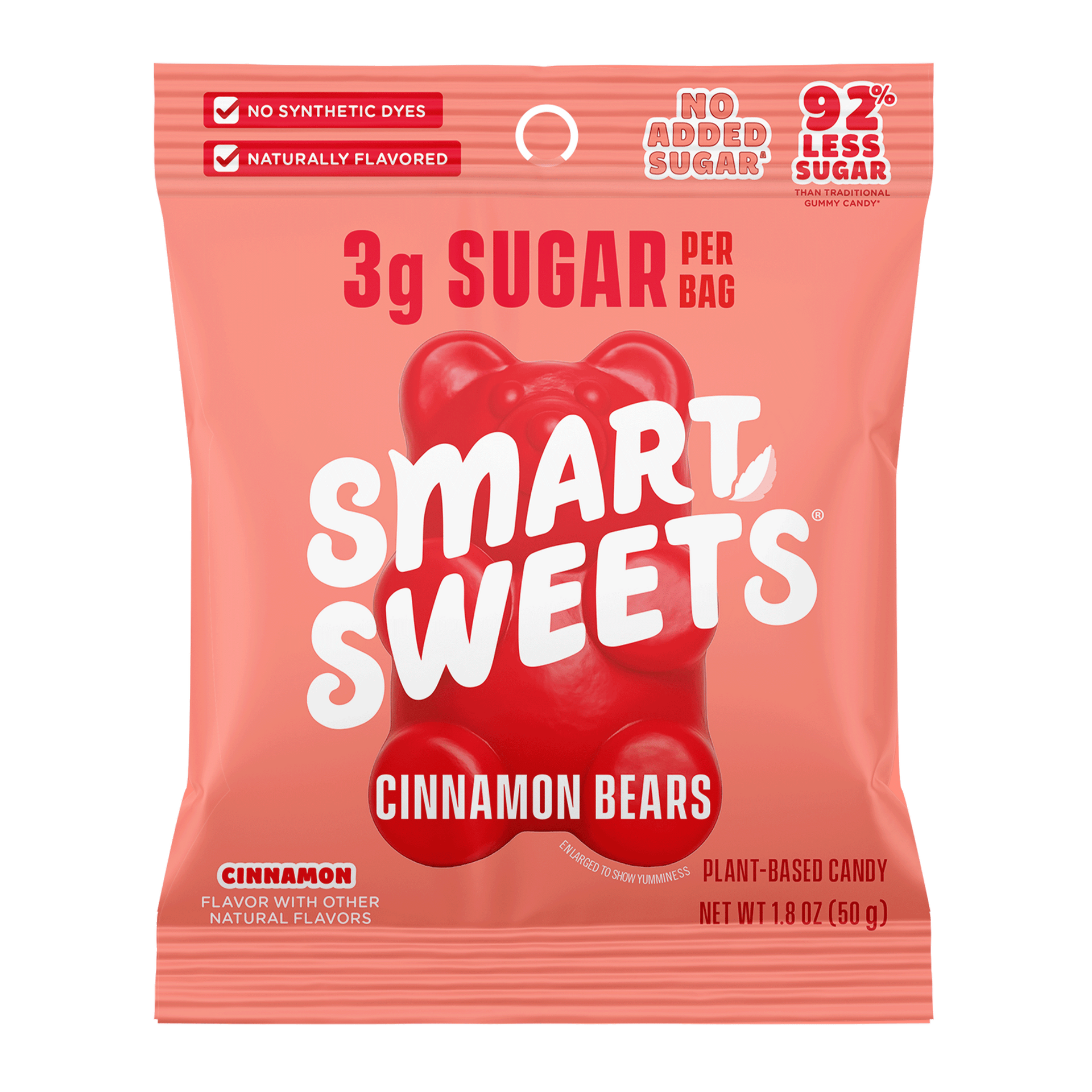Cinnamon Bears - Low Sugar Gummies – SmartSweets US