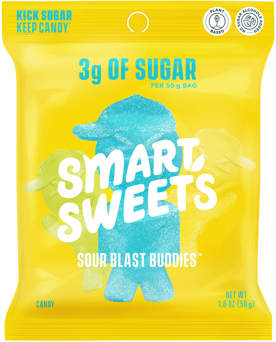  SMART SWEETS Gummy Worms, 5.3 OZ : Grocery & Gourmet Food
