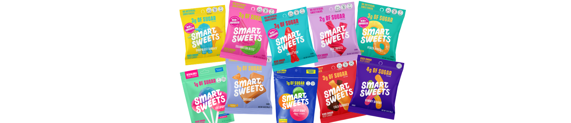 Smartmix Candy SmartSweets - Our Ingredients | Low Sugar Candy – SmartSweets US