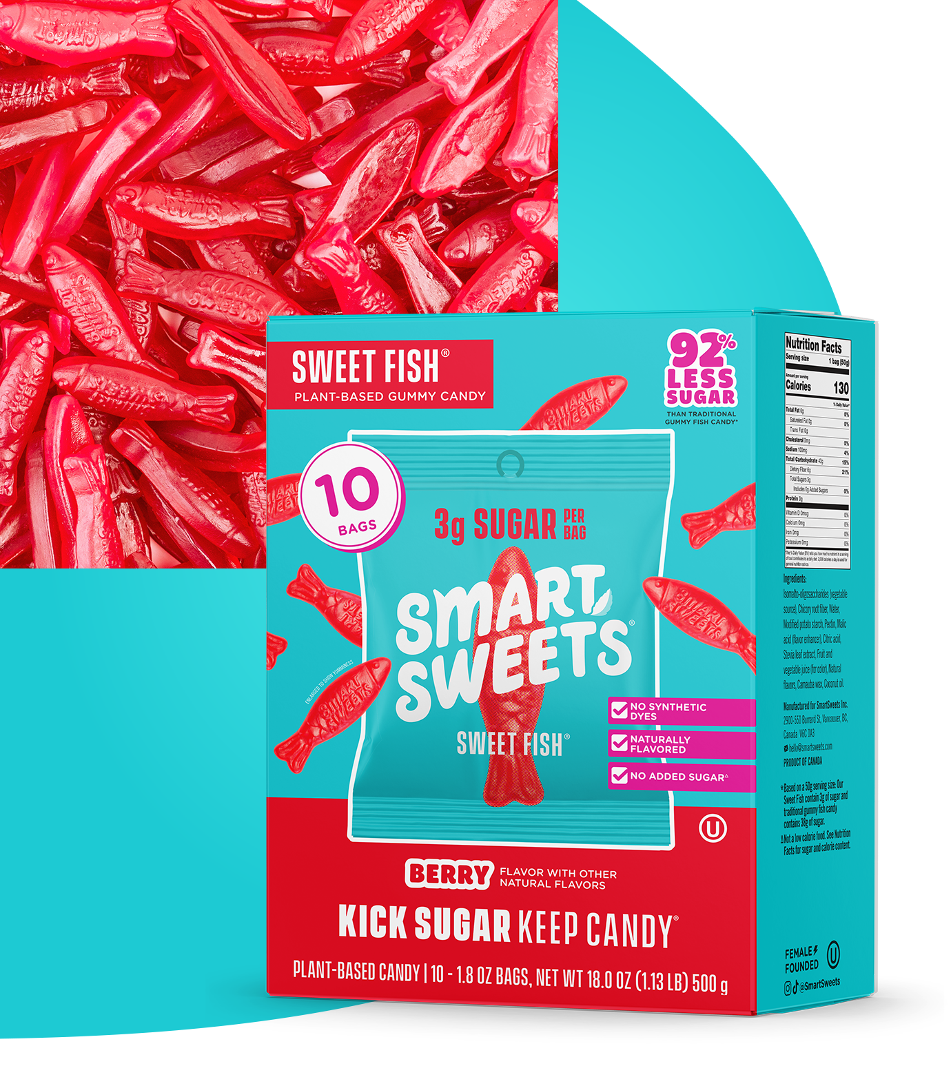 SmartSweets SmartSweets Sweet Fish 10-packs — product image